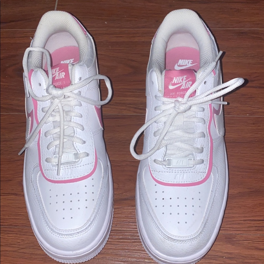 NIKE AIR FORCE 1 CUSTOM FLAMINGO SHOES